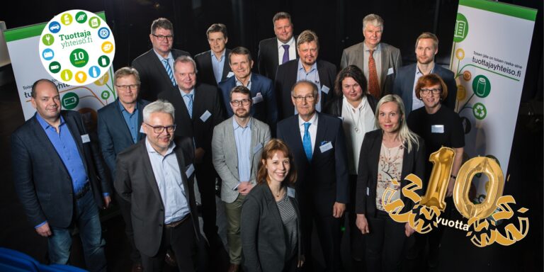 TYNK toimivan tuottajavastuun ja kiertotalouden asialla jo 10 vuotta